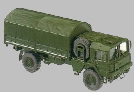 Image 0 of Herpa Minitanks 1/87 MAN 5-Ton Truck w/Canvas-Type Cover