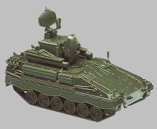 Image 0 of Herpa Minitanks 1/87 Panzer 1 Tank w/Roland Self-Propelled AA Missile System (D)