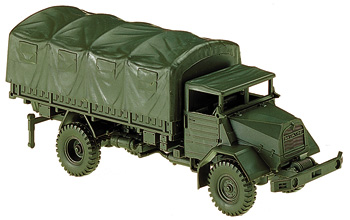 Image 0 of Herpa Minitanks 1/87 MAN 630 5-Ton 4x4 Truck w/Canvas-Type Cover