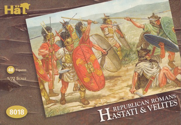 Hat 1/72 Republican Romans: Hastati & Velites (48)