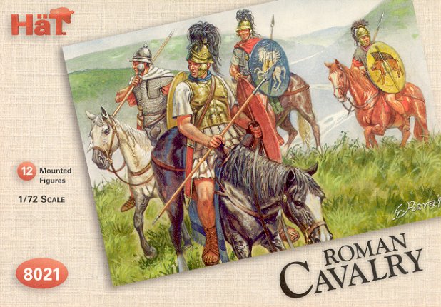 Hat 1/72 Roman Cavalry (12 Mtd) (D)