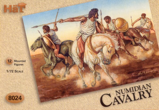 Image 0 of Hat 1/72 Numidian Cavalry (12 Mtd) (D)