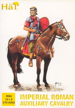 Hat 1/72 Imperial Roman Auxiliary Cavalry Set #1 (12)