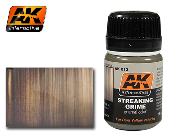 Image 0 of AK Interactive Streaking Grime Enamel Paint 35ml Bottle