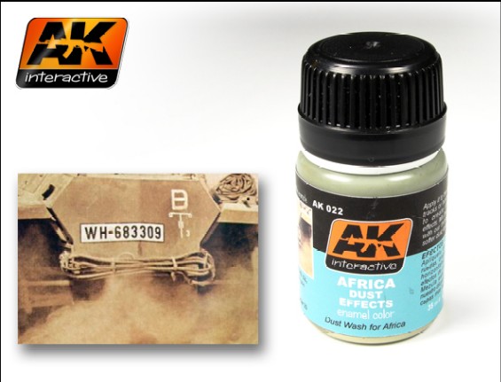 Image 0 of AK Interactive Africa Dust Effects Enamel Paint 35ml Bottle