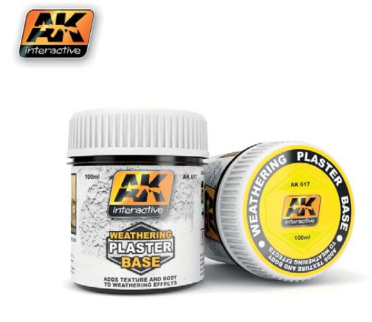 Image 0 of AK Interactive Weathering Plaster Base 100ml Bottle