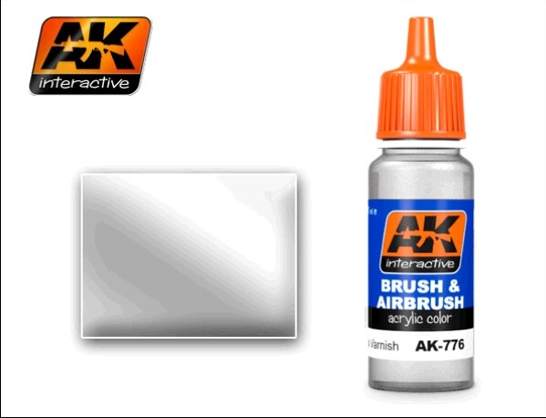 AK Interactive Satin Acrylic Varnish 17ml Bottle