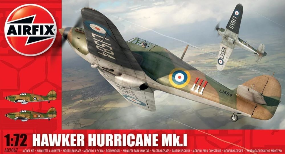 Image 0 of Airfix 1/72 Hawker Hurricane Mk I Early Aircraft