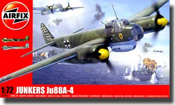 Image 0 of Airfix 1/72 Junkers Ju88A4  Aircraft 