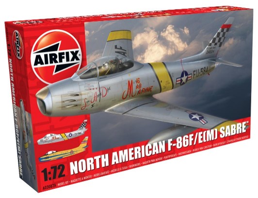 Image 0 of Airfix 1/72 F86F/E(M) Sabre US Fighter