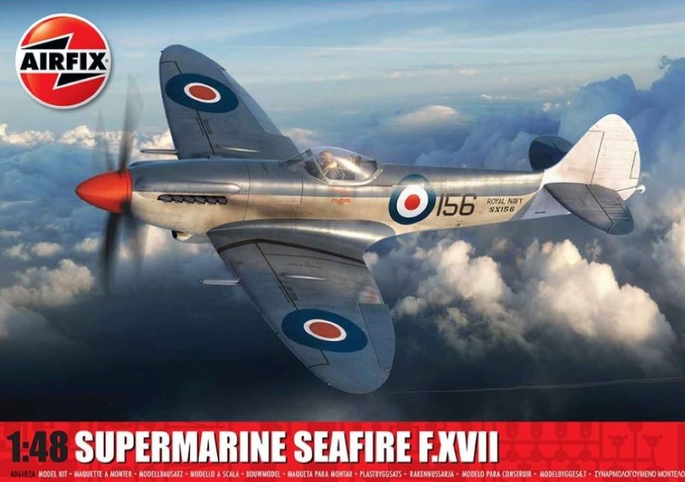 Image 0 of Airfix 1/48 Supermarine Seafire F XVII Aircraft