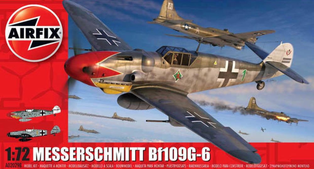 Airfix 1/72 Bf109G6 Fighter Model Kit