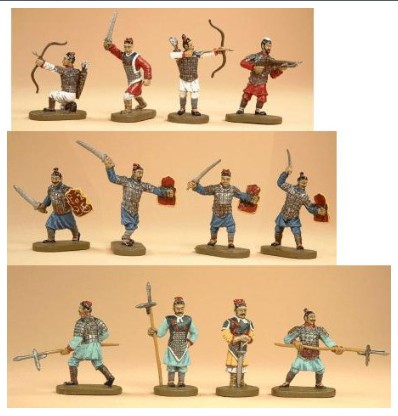 Image 0 of Caesar Miniatures 1/72 Ancient Chinese Ch'in Dynasty Army (42)