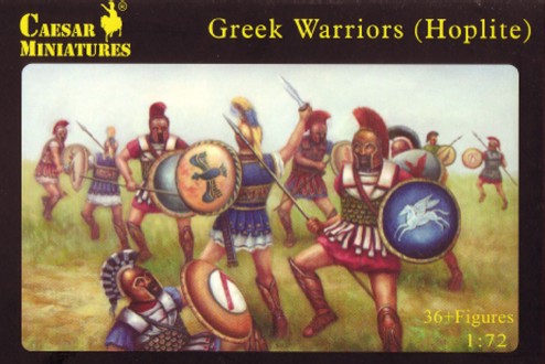 Image 0 of Caesar Miniatures1/72 Greek Warriors (Hoplite) (37)