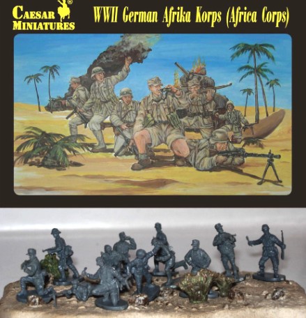 Image 0 of Caesar Miniatures1/72 WWII German Afrika Korps (32)