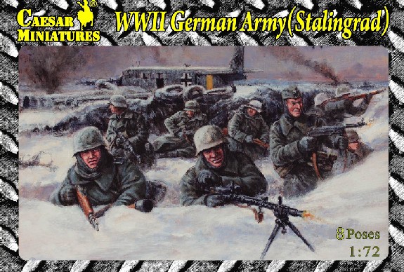 Image 0 of Caesar Miniatures 1/72 WWII German Army Stalingrad (19)