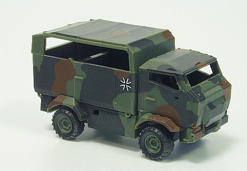 Image 0 of Herpa Minitanks 1/87 Mungo 4x4 German Army Light Transport Truck (Camouflage)