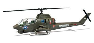 Image 0 of Herpa Minitanks 1/87 AH1G Cobra US Army Helicopter (Kit)