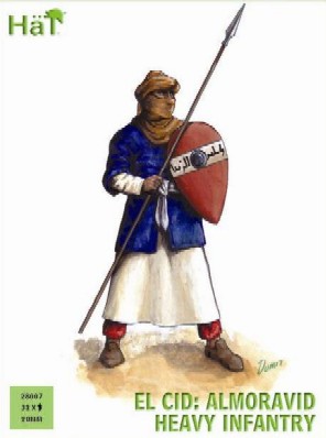 Image 0 of Hat 28mm El Cid Almoravid Heavy Infantry (32) (D)