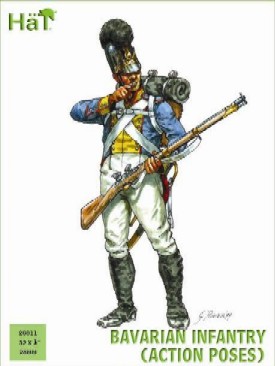 Image 0 of Hat 28mm Bavarian Infantry Action Poses (32) (D)