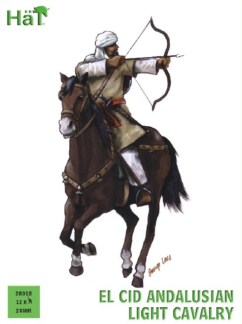 Image 0 of Hat 28mm El Cid Andalusian Light Cavalry (12 Mtd) (D)
