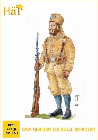 Hat 1/72 WWI German Colonial Infantry (48) (D)