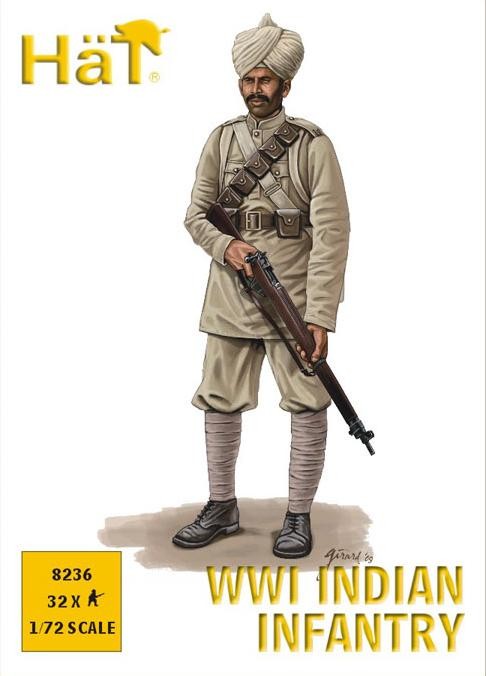 Hat 1/72 WWI Indian Infantry (32)