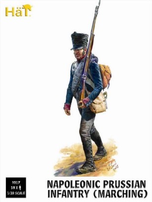 Image 0 of Hat 1/32 Napoleonic Prussian Infantry Marching (18)