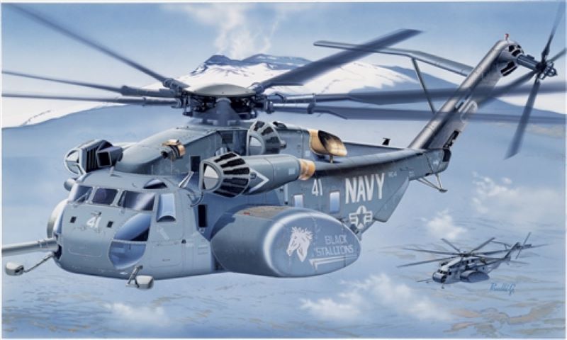 Image 0 of Italeri 1/72 MH53E Sea Dragon Mine-Sweeping Helicopter