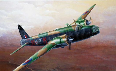 Italeri 1/72 Wellington Mk X Bomber