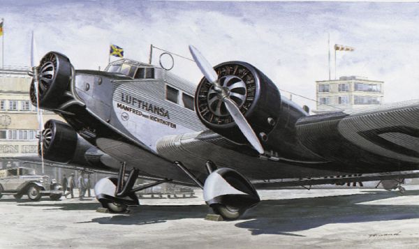 Image 0 of Italeri 1/72 Ju52 Civilian Aircraft