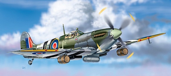 Image 0 of Italeri 1/48 Spitfire Mk IXc Beer Truck Fighter