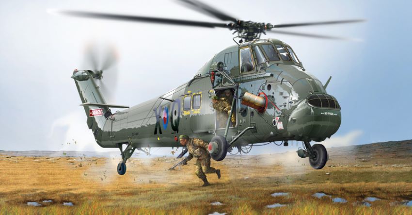 Image 0 of Italeri 1/48 Wessex UH5 Helicopter 30th Anniv Falklands War