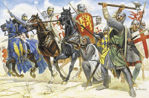 Image 0 of Italeri 1/72 XI Century: Crusaders (34)
