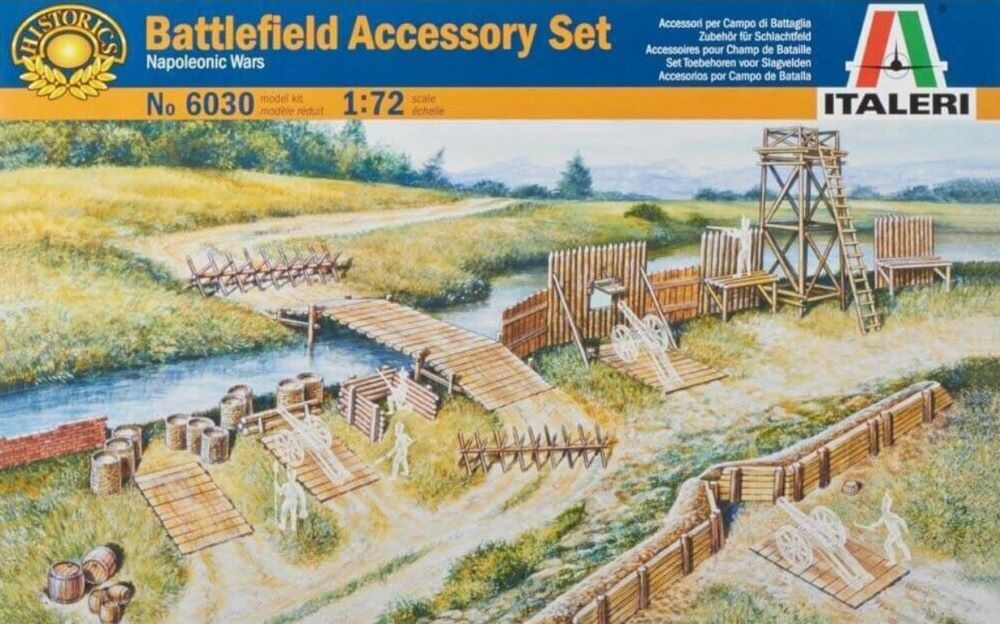 Italeri 1/72 Battlefield Accessory Set