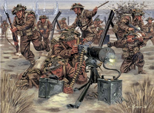 Italeri 1/72 WWII British Infantry The King's Regiment (50) 6056