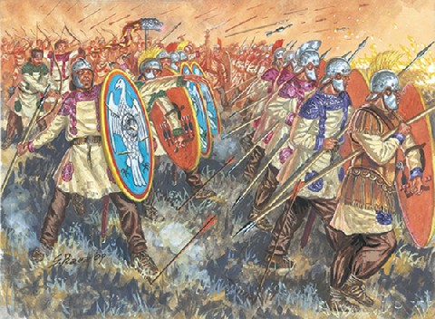 Image 0 of Italeri 1/72 Late Roman Imperial Legion (36)