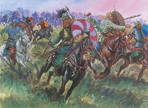 Image 0 of Italeri 1/72 Late Roman Gothian Cavalry (15)