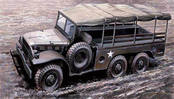 Image 0 of Italeri 1/35 WC62 1-1/2-Ton 6x6 Cargo Truck
