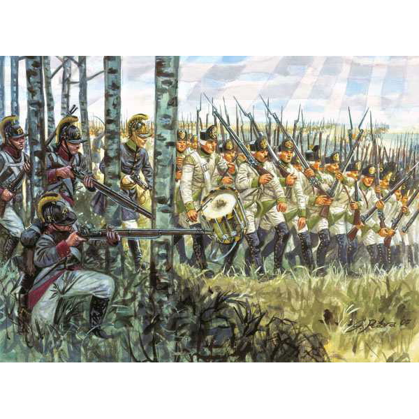 Image 0 of Italeri 1/32 Napoleonic War: Austrian Infantry 1798-1805 (16)