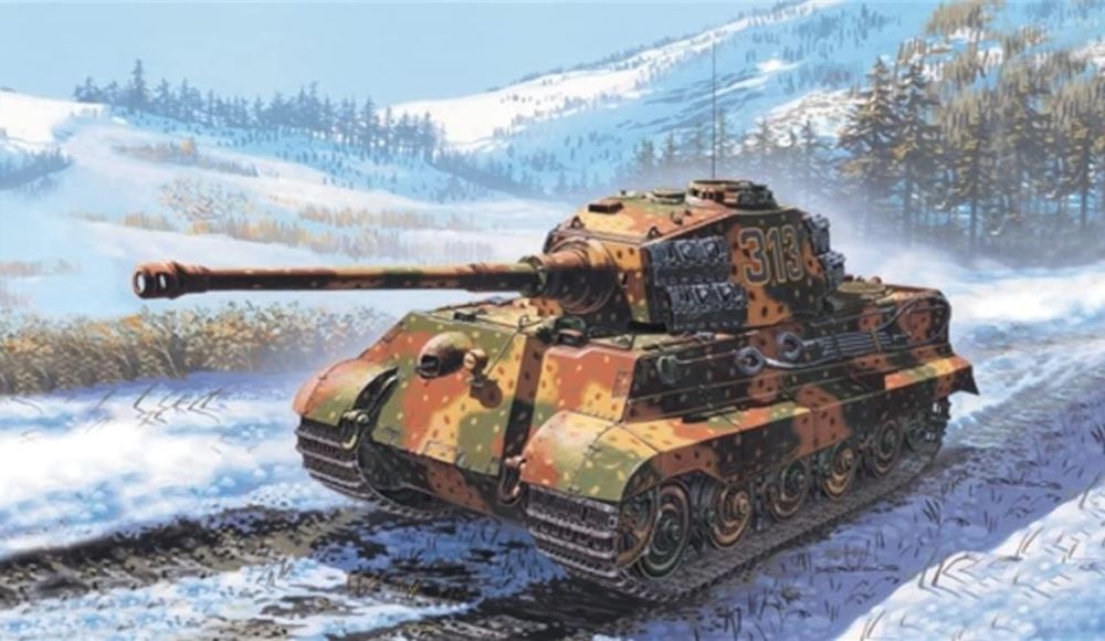 Image 0 of Italeri 1/72 King Tiger Tank