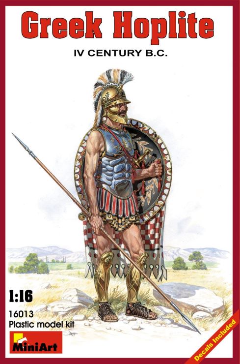 Image 0 of Miniart Models 1/16 IV Century BC Greek Hoplite