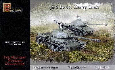 Pegasus  1/72 J2 Soviet Heavy Tank (2) (Snap)