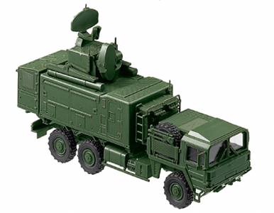 Image 0 of Herpa Minitanks 1/87 MAN Roland LVB 6-Wheeled Mobile Radar Truck