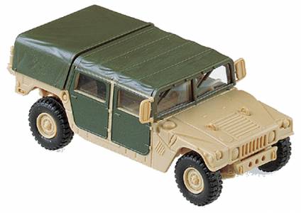 Image 0 of Herpa Minitanks 1/87 M998 Hummer (Tan w/Green Doors/Roof)