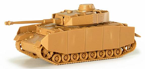 Image 0 of Herpa Minitanks 1/87 Pz IV EDW Version H Tank (Tan)