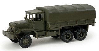 Image 0 of Herpa Minitanks 1/87 M54A2 LKW 5-Ton 6x6 Cargo Truck w/Canvas Cover 