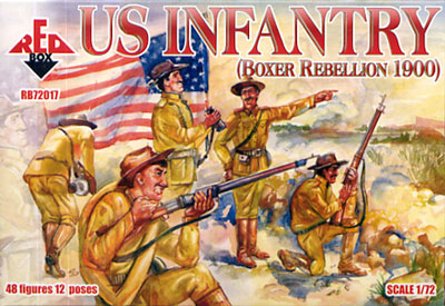 Red Box Figures  1/72 US Infantry Boxer Rebellion 1900 (48)