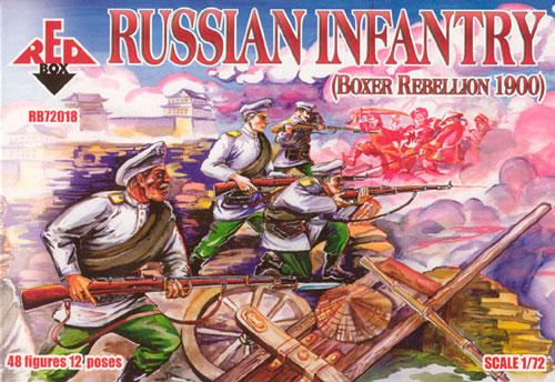 Image 0 of Red Box Figures  1/72 Russian Infantry Boxer Rebellion 1900 (48)