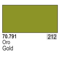 Image 0 of Vallejo Paints 35ml Bottle Metallic Gold Model Color